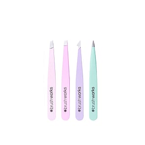 Brushworks The Complete Combination Tweezer Set