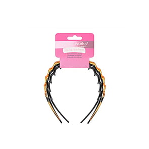 Brushworks Zig Zag Headband x3
