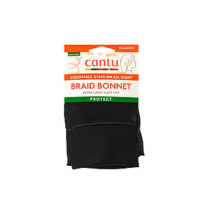 Cantu Satin Braid Bonnet Black