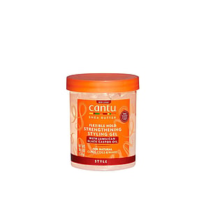Cantu Shea Butter Gel de Peinado Fortalecedor de Fijación Flexible 524g