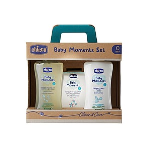 Chicco Baby Moments Clean & Care Sæt