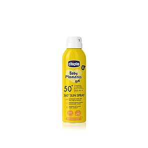 Chicco Baby Moments Sun 0+ 360º Sluneční Sprej SPF50+ 150ml