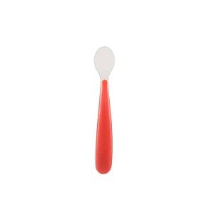 Chicco Mix & Match Lingură Moale din Silicon 6m+ Roșu x1
