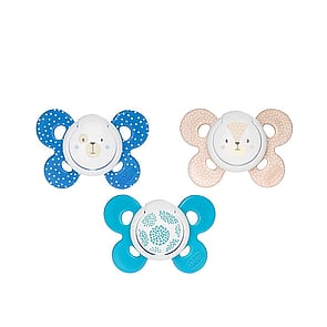 Chicco Physio Comfort Sucette 6-16m Bleu x2