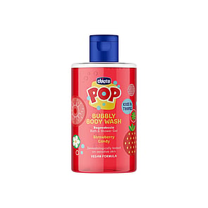 Chicco POP Bubbly Body Wash Strawberry Candy 300ml (10.14floz)