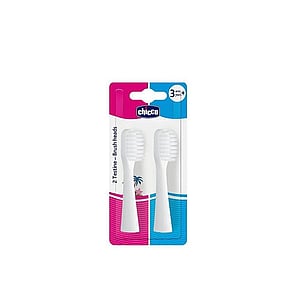 Chicco Replacement Brush Heads 3 Years+ x2
