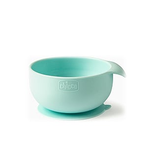 Chicco Take Eat Easy Bol de Silicon 6m+ Teal