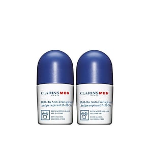 Clarins Men Antiperspirant Roll-On 50ml x2