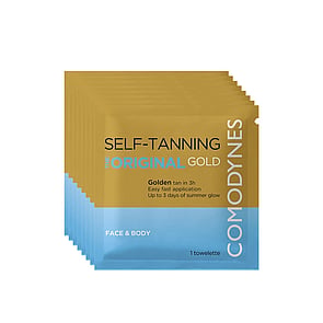 Comodynes The Original Gold Self-Tanning Wipes