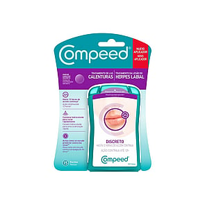 Compeed Parche Discreto Cicatrizante Invisible para Herpes Labial x15