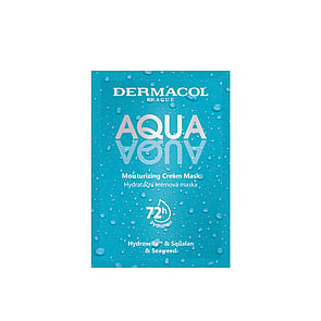 Dermacol Aqua Aqua Hydraterend Crèmemasker 2x8ml