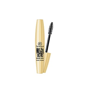 Dermacol Mega Lashes Mascara Super Volume Zwart 13ml