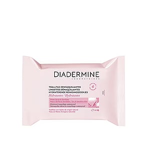 Diadermine Toallitas Limpiadoras Hidratantes para Piel Seca y Sensible x25