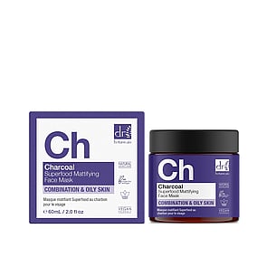 Dr. Botanicals Apothecary Masque Visage Matifiant au Charbon 60ml