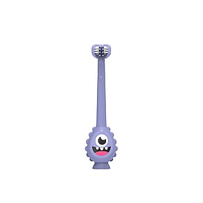 Dr. Brown's ToothScrubber Escova de Dentes para Criança 1-4 Anos Monstro Roxo x1