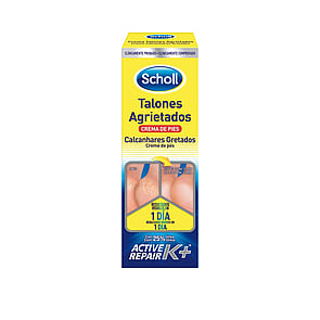 Dr Scholl Cracked Heels Repair Cream K+ 60ml (2.03floz)