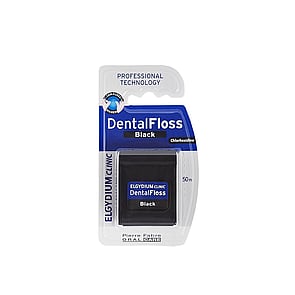 Elgydium Clinic Dental Floss Black 50m