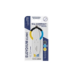 Elgydium Clinic Cepillos Interdentales Trio Compact ISO 0/1/2 x3