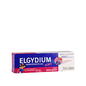 Elgydium Kids Dentifricio Prevenzione Carie Frutti Rossi 50ml