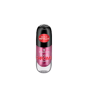 essence Satin Chrome Nagellak 03 Meta Maroon 8ml