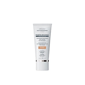 Esthederm Sun Photo Reverse Trattamento Viso Protettivo Colorato Anti-Macchie Scure Medium Beige SPF50+ 50ml