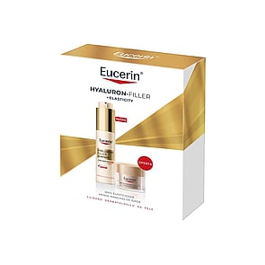 Eucerin Hyaluron-Filler + Elasticity Ultra-Light Anti-Aging Day Cream SPF50 50ml + Hyaluron-Filler + Elasticity Night Cream 20ml