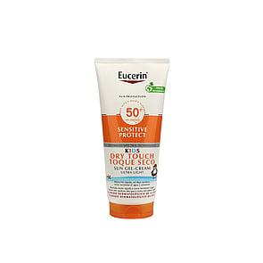 Eucerin Sun Sensitive Protect جل-كريم واقي من الشمس بلمسة جافة للأطفال SPF50+ 200ml