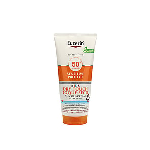 Eucerin Sun Sensitive Protect جل-كريم للأطفال بلمسة جافة واقٍ من الشمس SPF50+