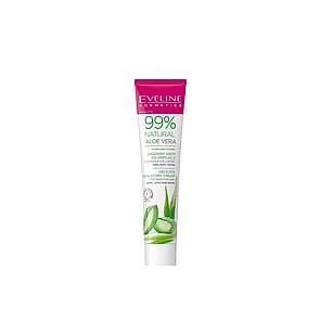 Eveline Cosmetics 99% Natural Aloe Vera Delicate Depilatory Cream 125ml (4.40floz)