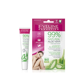 Eveline Cosmetics 99% Natural Aloe Vera Set Ultra-Delicado Para Depilación Facial