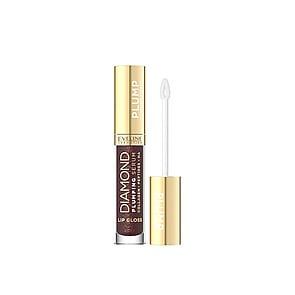 Eveline Cosmetics Diamond High Shine sérum lesk na rty 25 Chocolate 5ml