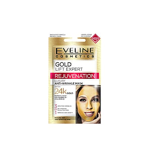 Eveline Cosmetics Gold Lift Expert Rejuvenation Luxury 3-In-1 Anti-Wrinkle Mask 7ml