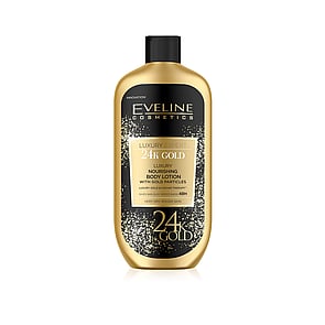 Eveline Cosmetics Luxury Expert 24K Gold Nourishing Body Lotion 350ml (12.32floz)