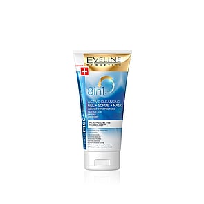 Eveline Cosmetics Facemed+ 8-In-1 Actieve Reinigingsgel+Scrub+Masker 150ml