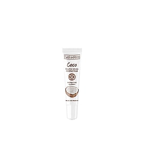 Evoluderm Protective Lip Balm SPF30 Coconut 15ml