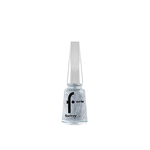 Flormar Brokatowy Lakier Do Paznokci 38 Holographic Silver 11ml
