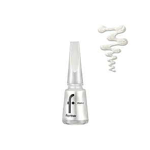 Flormar Pearly Nail Enamel 201 Luxury White 11ml