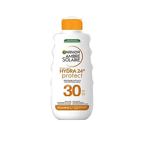 Garnier Ambre Solaire Hydra 24t Beskyttelsesmælk Høj Beskyttelse SPF30 400ml