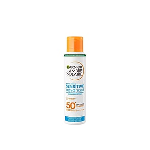 Garnier Ambre Solaire Sensitive Advanced Ochranná Mlha Na Opalování SPF50+ 150ml