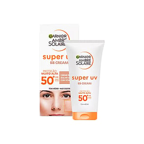 Garnier Ambre Solaire Super UV BB Cream Protector Solar con Color SPF50+ 50ml