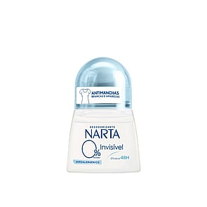 Garnier Narta Invisible 0% 48h Αποσμητικό Roll-On κατά των Λεκέδων 50ml