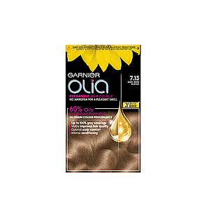 Garnier Olia Permanent Hårfarge 7.13 Dark Beige Blonde