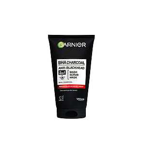 Garnier Pure Active غسول وسكرَب وقناع 3 في 1 150ml