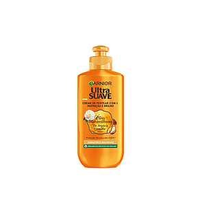 Garnier Ultimate Blends Marvellous Oils Argan- und Kamelienöl 2-in-1 Leave-in-Creme 200ml