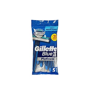 Gillette Blue II Plus Disposable Razors x25