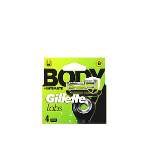 Gillette Labs Body + Intimate Replacement Blades x4