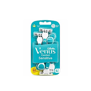 Gillette Venus 3 Comfort Sensitive Disposable Razors x4