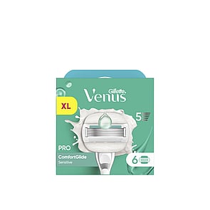 Gillette Venus Pro ComfortGlide Sensitive Replacement Blades x6