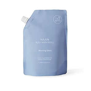 HAAN Morning Glory Moisturizing Prebiotic Body Wash Refill 450ml