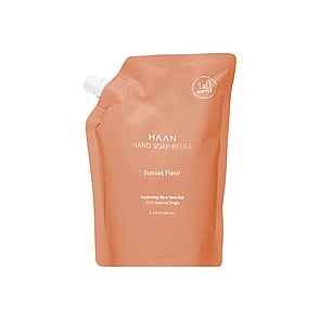 HAAN Sunset Fleur Recharge Savon pour les Mains Hydratant Gel Aloe Vera 350ml